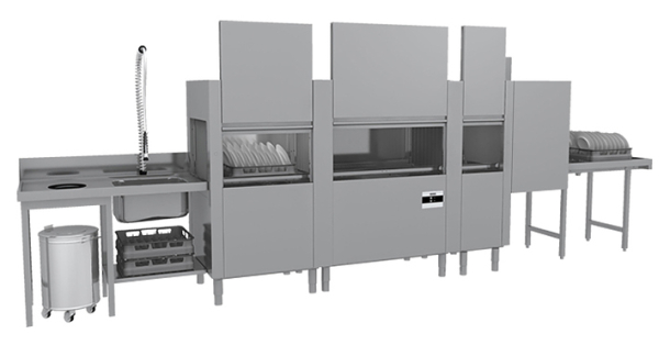 МАШИНА ПОСУДОМОЕЧНАЯ КОНВЕЙЕРНАЯ APACH CHEF LINE LTTT210 WMRHD