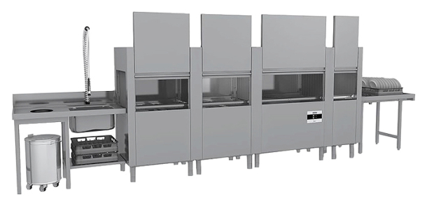 МАШИНА ПОСУДОМОЕЧНАЯ КОНВЕЙЕРНАЯ APACH CHEF LINE LTPT320 PW1W2MR POWER