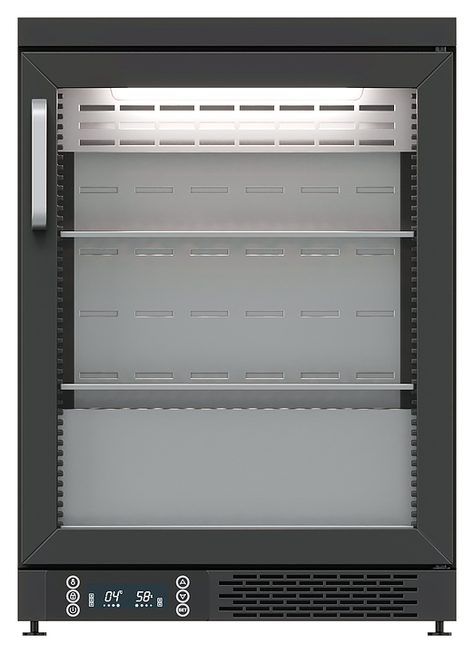 ШКАФ ХОЛОДИЛЬНЫЙ POLAIR CS101-MEAT BLACK (3 ПОЛКИ)